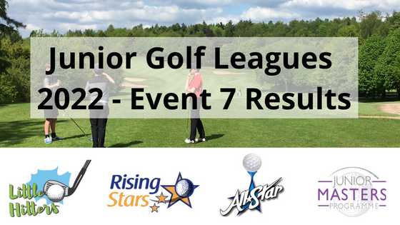 Junior Leagues 2022 - Event 7 Results