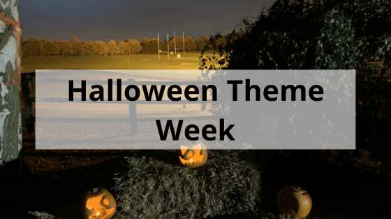 Halloween Themed Coaching Week 